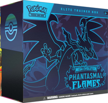 Load image into Gallery viewer, Pokemon TCG: Mega Evolution - Phantasmal Flames Elite Trainer Box
